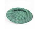 Sottopiatto texture d.33cm verde 11550047 Online Hot Sale