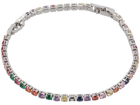 Bracciale tennis rainbow For Discount