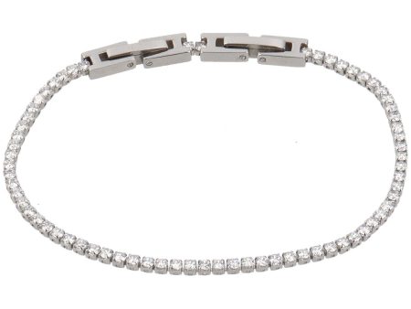 Bracciale tennis cristal 2,5mm Hot on Sale