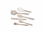 Utensile in silicone 6 pezzi grigio 01310 For Sale